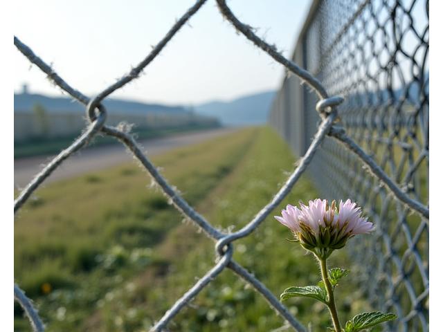DMZ 평화의 길 - 철책과 들판